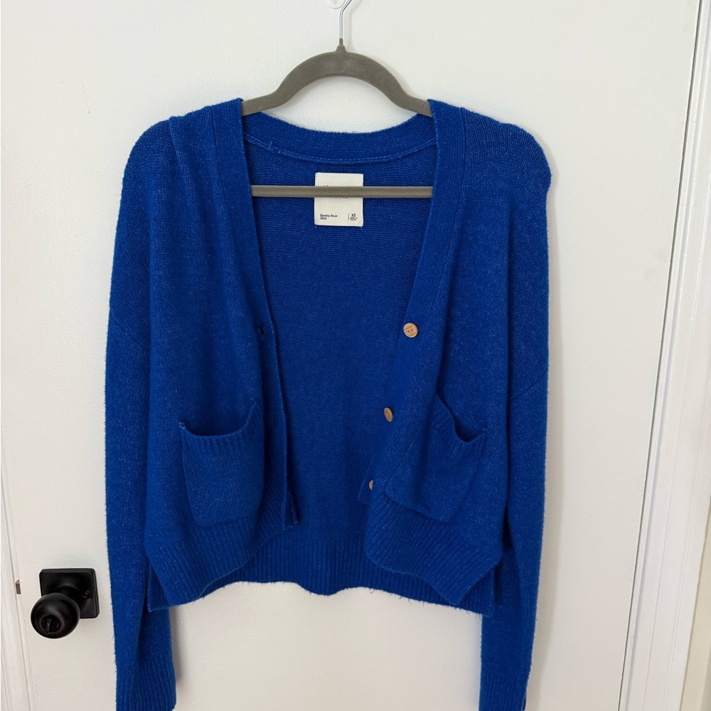 Abercrombie & Fitch Royal Blue Women's Cardigan